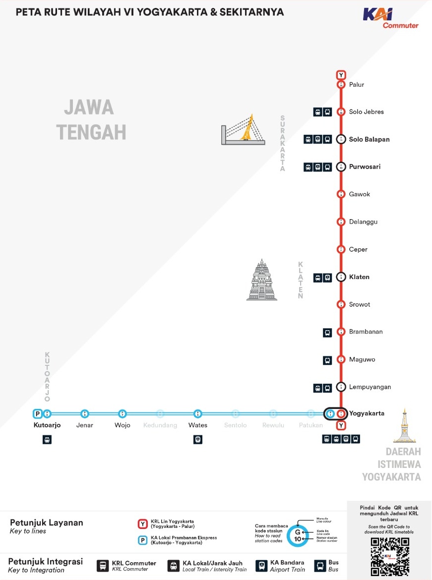 Peta Rute Krl Jogja Solo